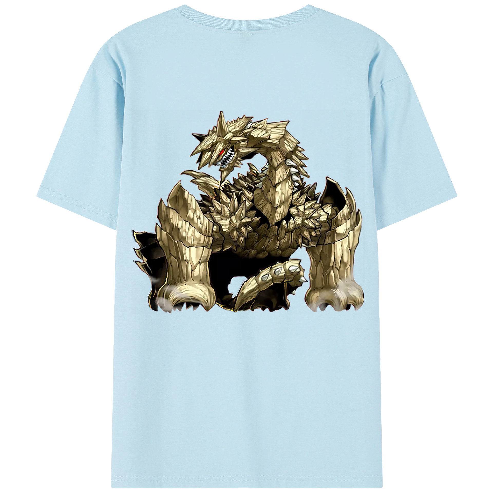 （画像用） 遊☆戯☆王 Yu-Gi-Oh! 綿100％半袖Tシャツ（背面プリント）